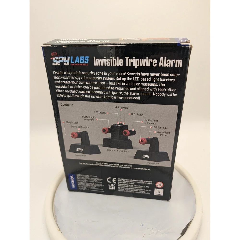 Thames‎ & Kosmos Spy Labs Invisible Tripwire Alarm LED Security System 548017